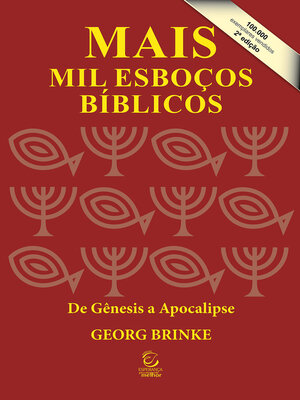 cover image of Mais mil esboços bíblicos--eBook
